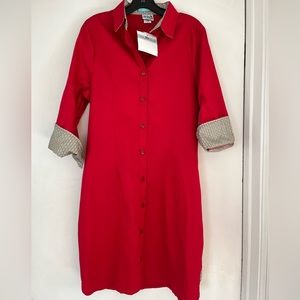 NWT Haley & the Hound shirt dress 12